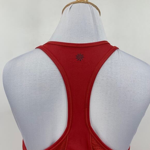 Athleta Tank Top Womens XS Extra Small Cardinal Fit Fast Racerback Athletic - Picture 6 of 12